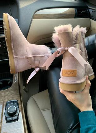 Ugg bailey mini pink1 фото