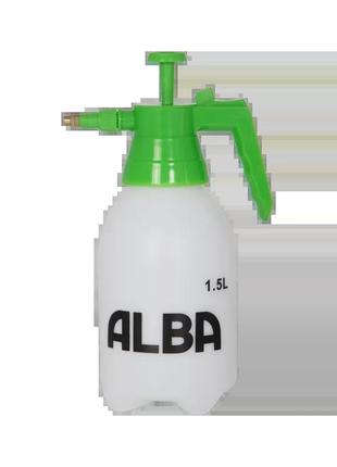 Обприскувач alba spray 1.5л ручний сопло латунь
