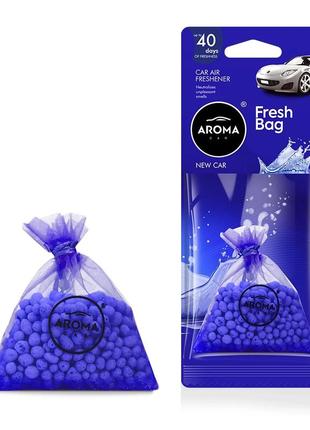 Автомобільний ароматизатор aroma car ceramic fresh bag - new car 20 гр (100759)