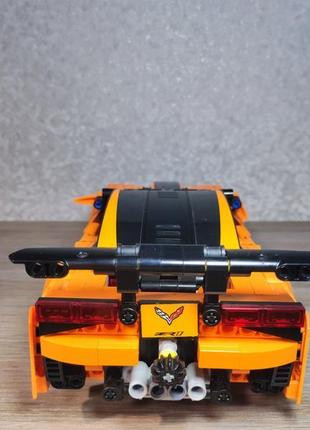 Lego technic chevrolet corvette3 фото