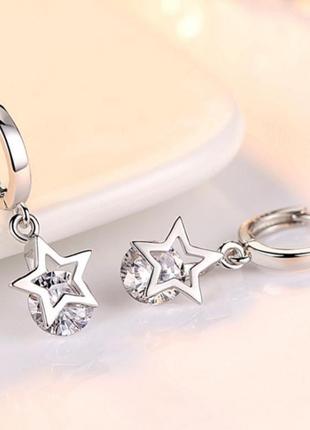 Серьги серебро silver серьги original2 фото