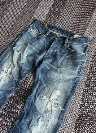 Diesel larkee regular straight faded jeans штани джинси унісекс оригінал б у6 фото