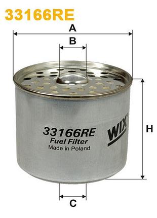 Фильтр топливный alfa romeo; aro; audi; avia; citroen; dacia; daewoo; fiat; ford; lada wix filters (33166re)