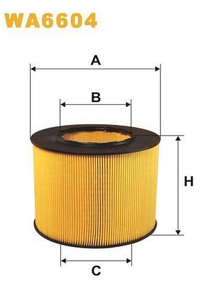 Фильтр воздушный saab 9-5 - wix filters (wa6604)