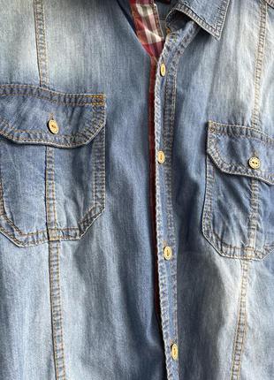 Рубашка джинсовая мужская3 фото