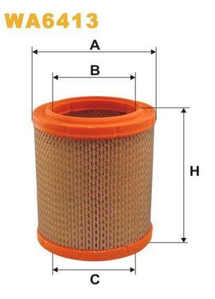 Фільтр повітряний fiat panda, regata, uno — wix filters (wa6413)