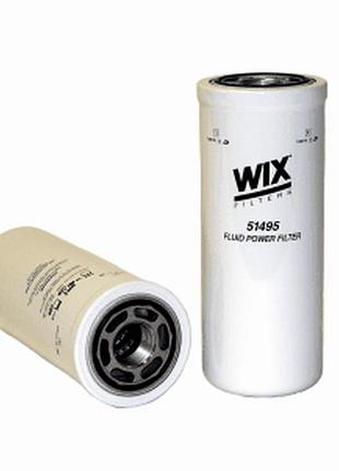 Фильтр гидравлический case, cat, fiat-allis, john deere, komatsu, other (17 micron) - wix filters (51495)