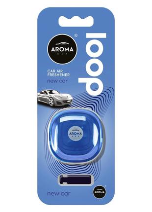 Автомобільний ароматизатор aroma car loop gel - new car (928983)