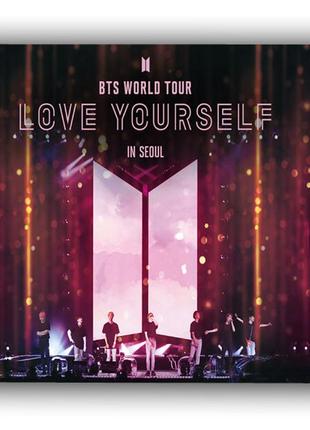 Коврик компьютерный bts love yourself tour in seoul к-поп 18х22 см (k012)