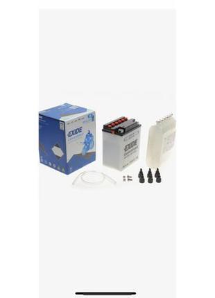 Акумуляторна батарея exide 14ah/145a (134.1×89×166/+r/ во) (мото) (сухозаряджений)