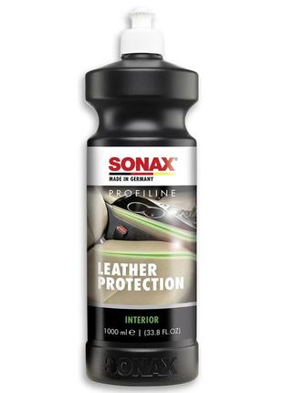 Засіб по догляду, захисту та відновленню шкіряного салону автомобіля 1 л sonax profiline leather protection