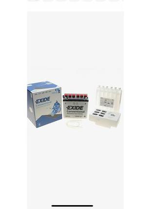 Акумуляторна батарея exide 24ah/220a (184×124×175/+r/ во) (мото) (сухозаряджений)