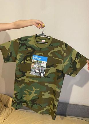 Футболка supreme captcha military нова оригінал usa 100%, розмір5 фото