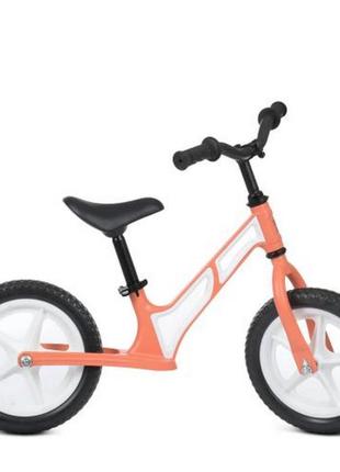 Беговел детский profi kids humg1207-1 персиковый 12 д. от imdi