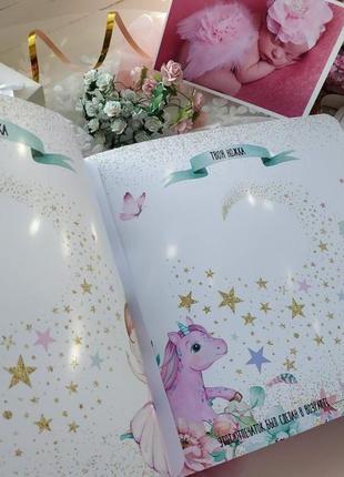 Фотоальбом для новорожденной фотоальбом для девочки фотоальбом первого года жизни