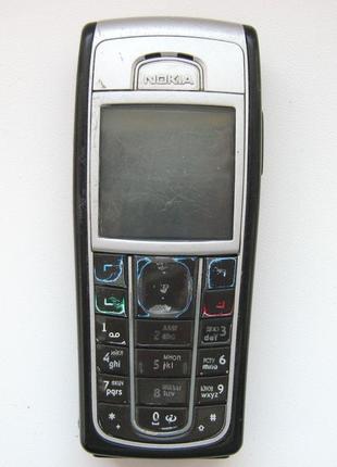 Телефон nokia 6230i rm-72 на запчасти, под восстановление, дисплей исправный