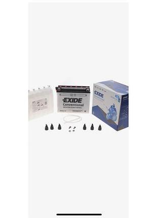 Акумуляторна батарея exide 16ah/175a (162×70×205/+r/ во) (мото) (сухозаряджений)