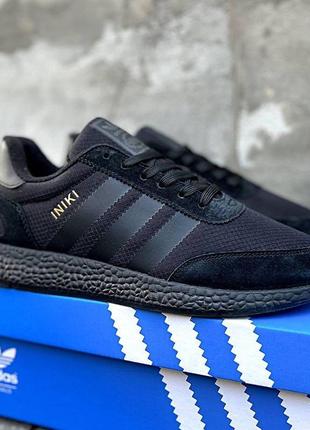 Чоловічі зимові термо кросівки adidas iniki.