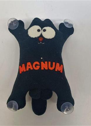 Кіт іграшка magnum (на лобове скло), чорний