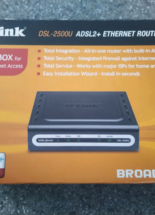 Маршрутизатор d-link dsl-2500u adsl2+