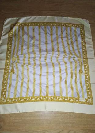 Lanvin францией шикарный винтажный шелковый платок