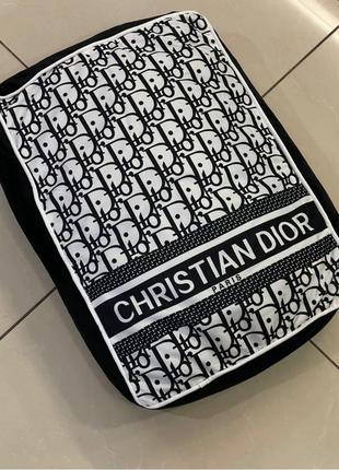 Брендовая лежанка матрасик для собак и кошек christian dior черная