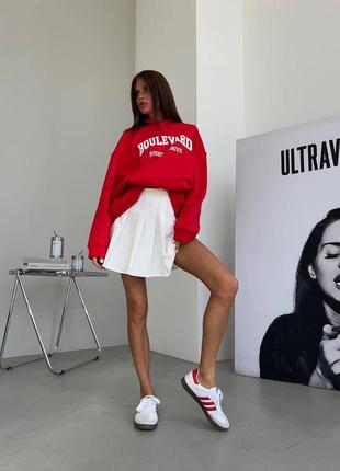 Трендовая мини юбка тенниска на высокой посадке7 фото