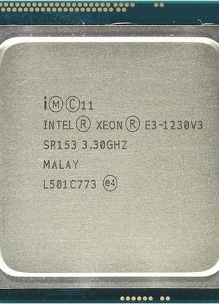 Процесор intel xeon e3-1220 v3, 1225 v3, сокет 1150