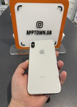 Iphone xs max 256 gb silver neverlock/гарантія/магазин/расрочка