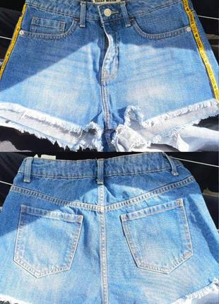 Джинсовые шорты лот s,xs8 фото