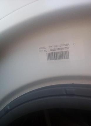 Продам пральну машину samsung. у користуванні був рік4 фото