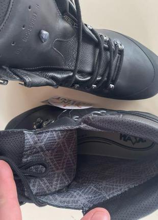 Трекінгові черевики зимові haix commander gtx waterproof black4 фото
