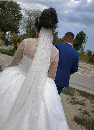 Продам блискуче весільну сукню 👰3 фото