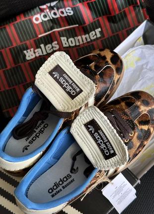 Леопардові кеди adidas samba wales bonner pony leopard в наявності 36, 37, 38, 39,2 фото