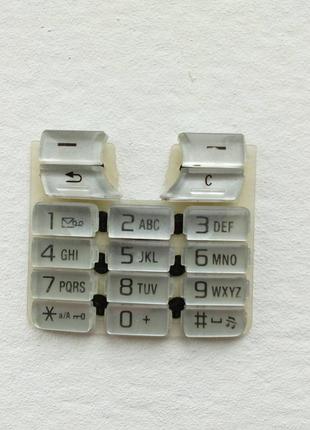 Клавіатура латинська для sony ericsson k700 кнопки (б/у, оригінал)