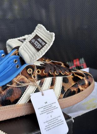 Леопардові кеди adidas samba wales bonner pony leopard в наявності 36, 37, 38, 39,3 фото