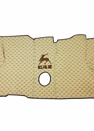 Коврик еко-кожа  газель  \ беж.\antislip