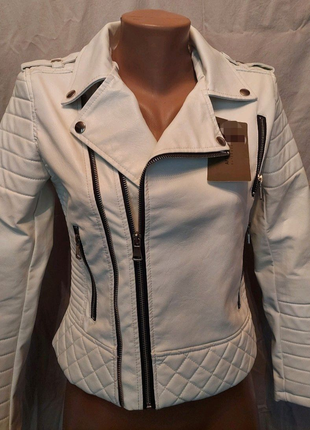 Жіноча куртка кожзам2 фото