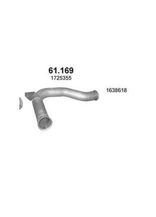 Труба промежуточная daf cf 85 / xf 105 - polmostrow (61.169)