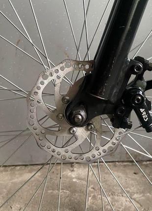 Велосипед azimut black 26 двопідвісний / дискові гальма8 фото