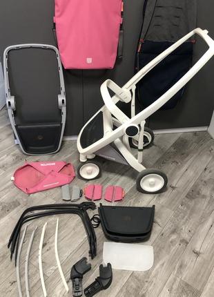 Сумка шопер торба для мами до візочка коляски гринтом грінтом greentom pink рожева