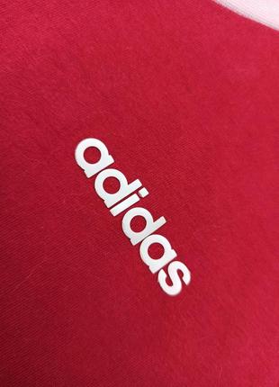 Футболка adidas s size адидас с полосками на рукавах5 фото
