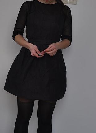 Шикарний сарафан темнофіолетового кольору