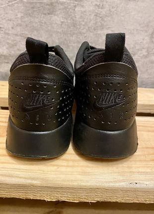 Оригинальные кроссовки nike air max tavas 814443 005 black черные8 фото