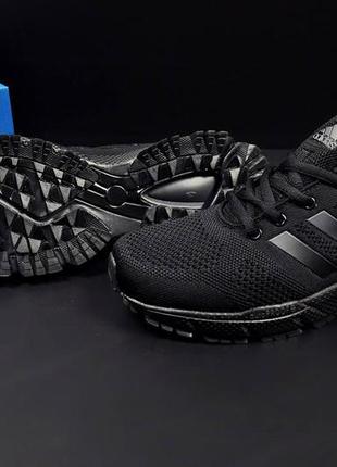 Adidas marathon tr 26 all black6 фото