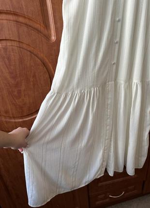 Сарафан, платье , плаття, білий сарафан3 фото