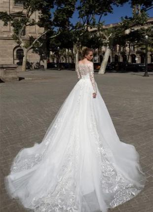 Роскошное свадебное платье pollardi /wedding dress2 фото