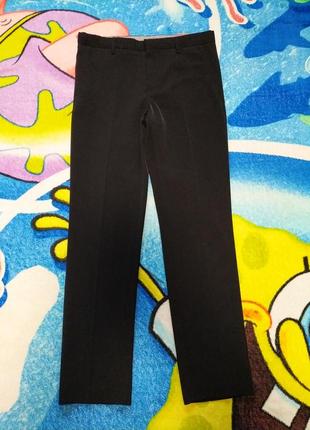 Черные,фирменные,школьные брюки, штаны для мальчика 10-11 лет-here&amp;there1 фото