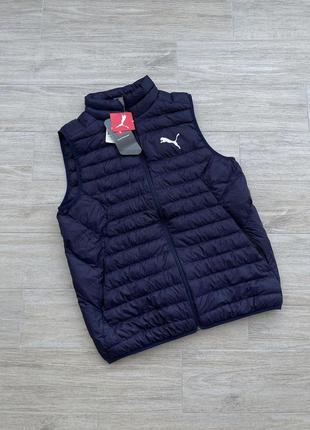 Сша! оригинальные мужские жилетки puma packlite vest