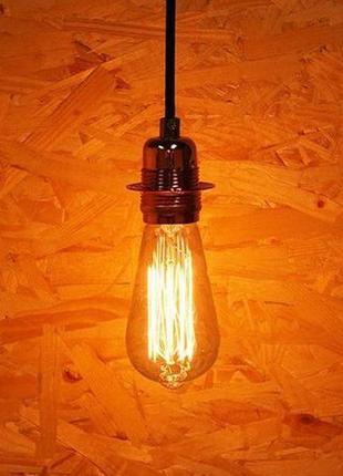 Лофт освітлення st64 класична лампа едісона ретро лампа ст64